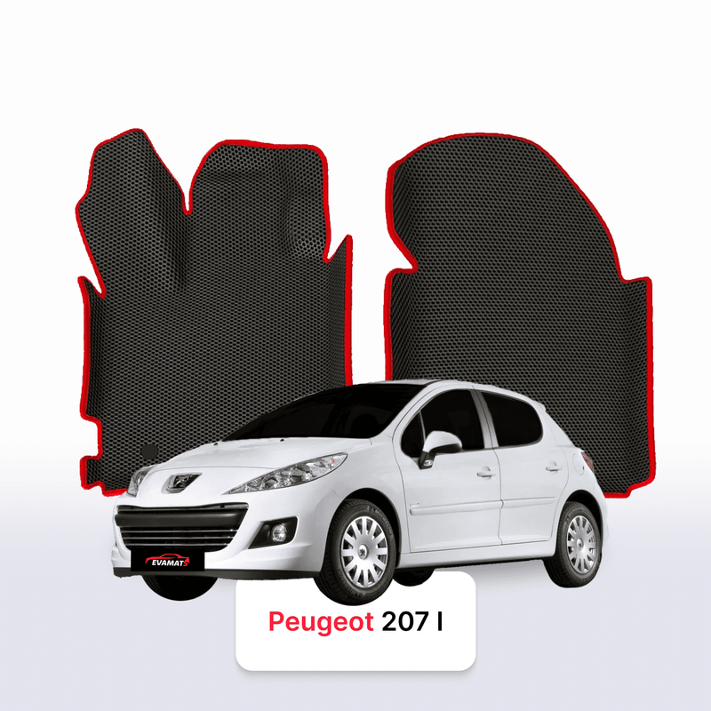 Autokoberce EVA pro Peugeot 207(MT) 1 gen 2006-2015 r. HATCHBACK 5 dveří