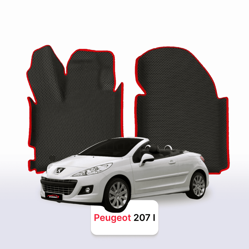 Autokoberce EVA pro Peugeot 207(MT) 1 gen 2006-2015 r. KABRIOLET