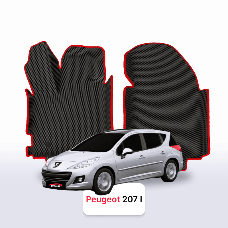 Autokoberce EVA pro Peugeot 207(MT) 1 gen 2006-2015 r. KOMBI