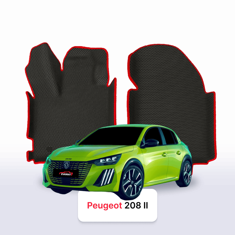 Autokoberce EVA pro Peugeot 208(AT) 2 gen 2019-2028 r. HATCHBACK 5 dveří
