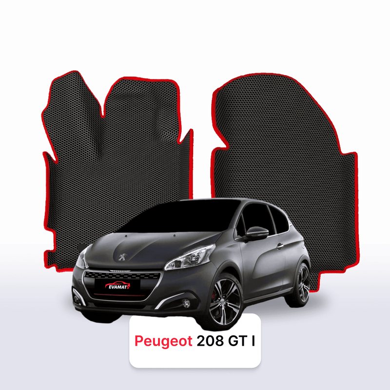 Autokoberce EVA pro Peugeot 208 GTi(MT) 1 gen 2013-2019 r. HATCHBACK 3 dveře