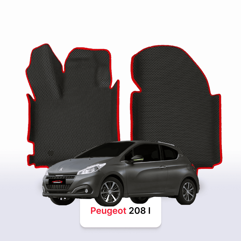 Autokoberce EVA pro Peugeot 208(MT) 1 gen 2012-2019 r. HATCHBACK 3 dveře