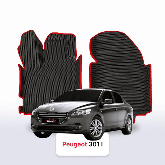 Autokoberce EVA pro Peugeot 301(MT) 1 gen 2012-2028 r. SEDAN