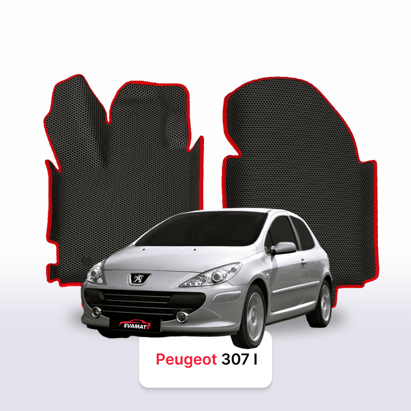 Autokoberce EVA pro Peugeot 307(MT) 1 gen 2001-2008 r. HATCHBACK 3 dveře