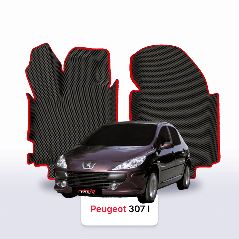 Autokoberce EVA pro Peugeot 307(MT) 1 gen 2001-2008 r. HATCHBACK 5 dveří