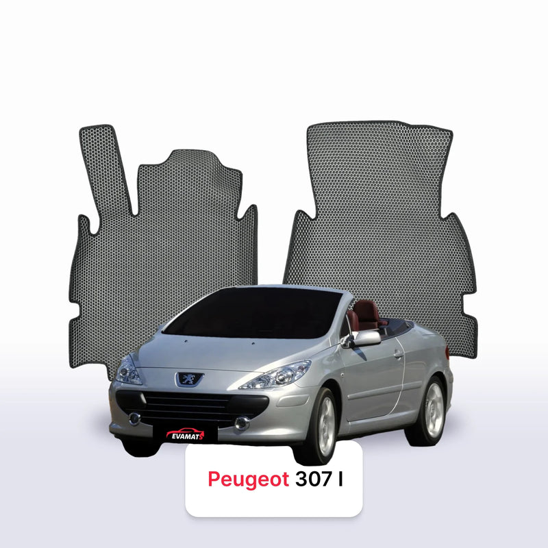 Autokoberce EVA pro Peugeot 307(MT) 1 gen 2001-2008 r. KABRIOLET