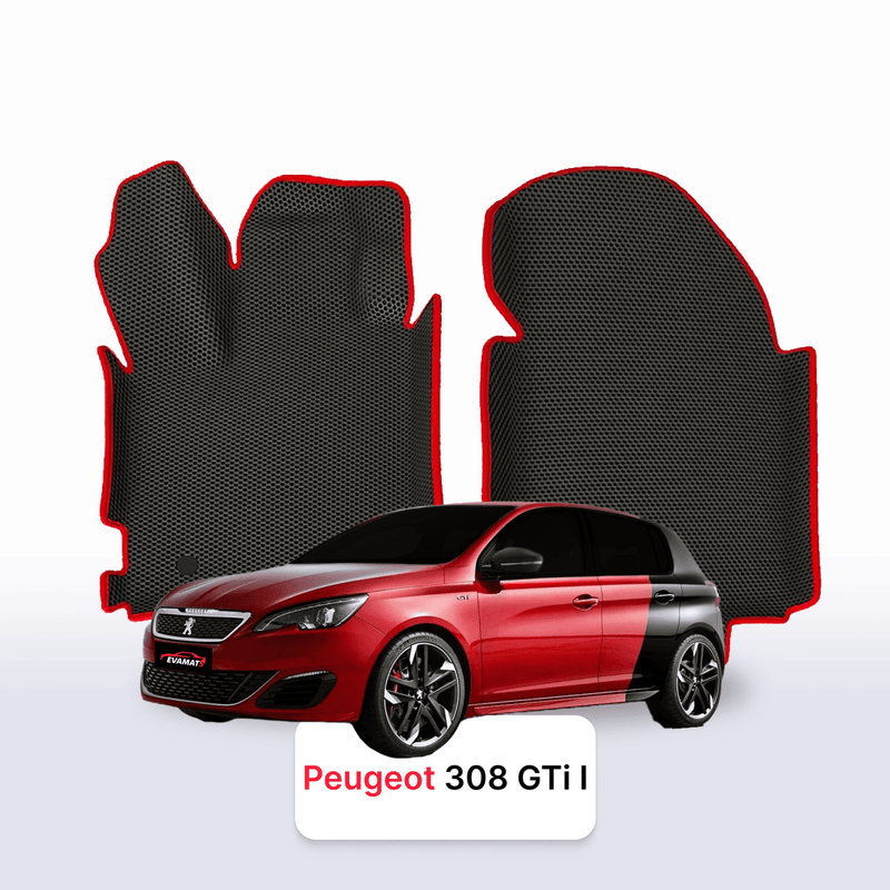 Autokoberce EVA pro Peugeot 308 GTi 1 gen 2015-2021 r. HATCHBACK 5 dveří