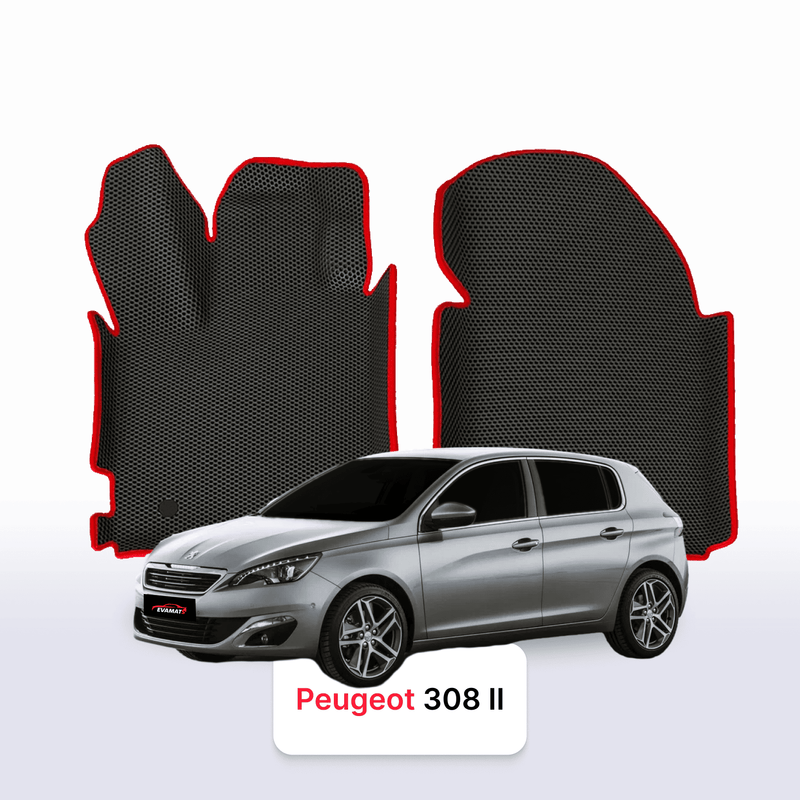 Autokoberce EVA pro Peugeot 308(MT) 2 gen 2013-2021 r. HATCHBACK 5 dveří
