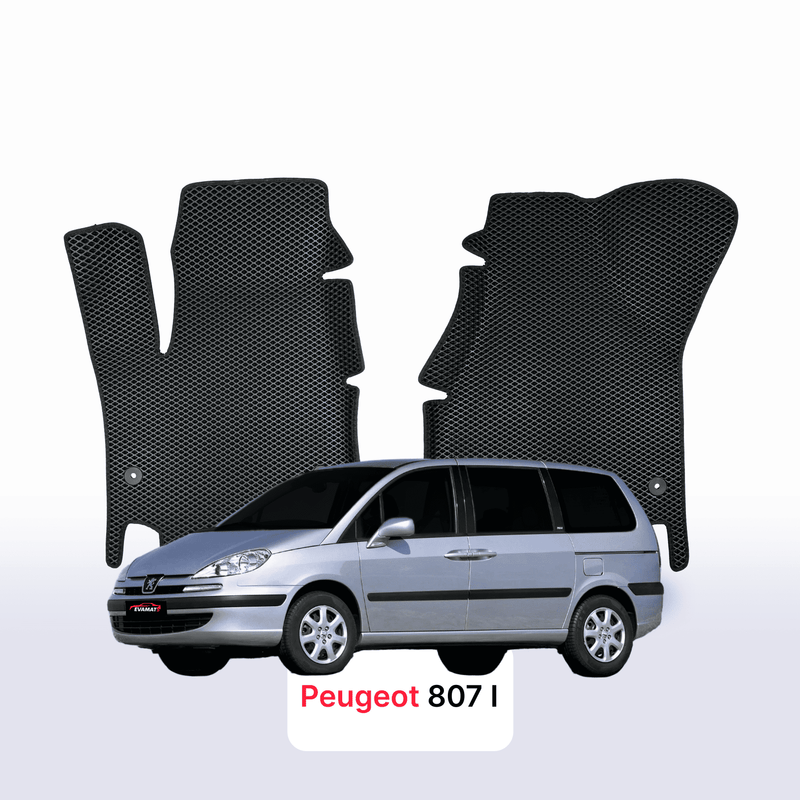 Autokoberce EVA pro Peugeot 807(MT) 1 gen 2002-2014 r. MINIVAN