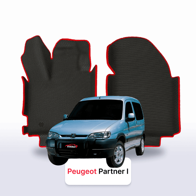 Autokoberce EVA pro Peugeot Partner(MT) 1 gen 1997-2012 r. MINIVAN