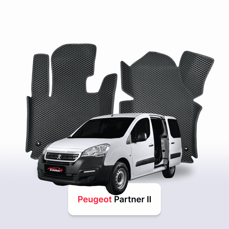 Autokoberce EVA pro Peugeot Partner(MT) 2 gen 2008-2018 r. MINIVAN TOUR