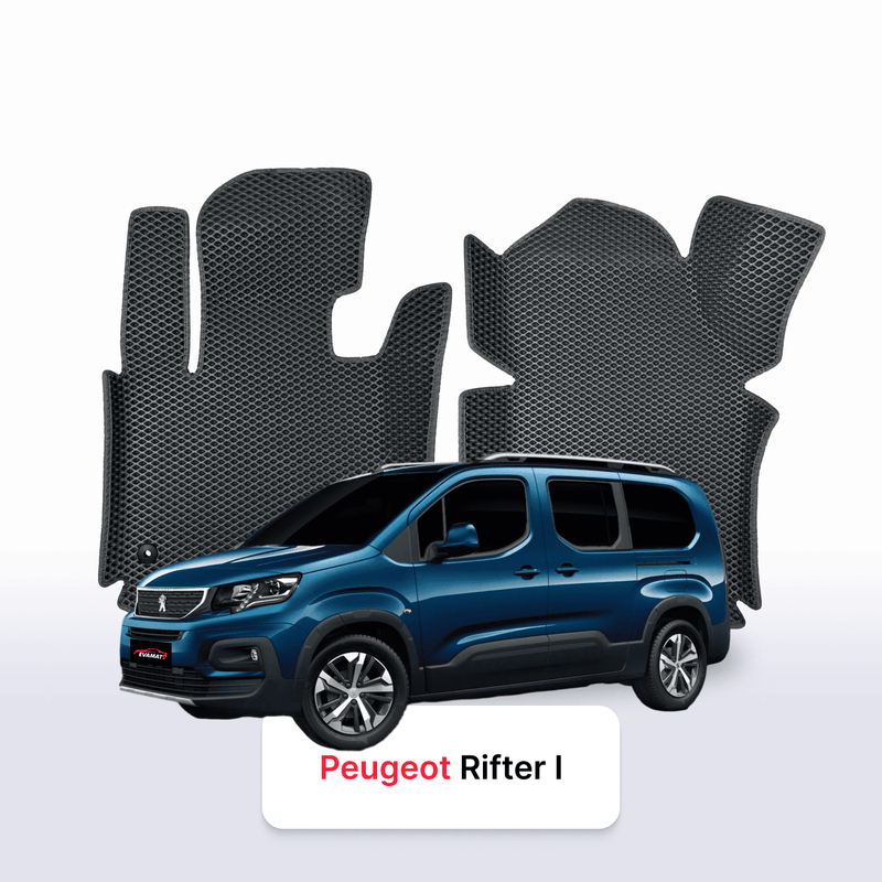 Autokoberce EVA pro Peugeot Rifter(MT) 1 gen 2018-2028 r. MINIVAN LONG