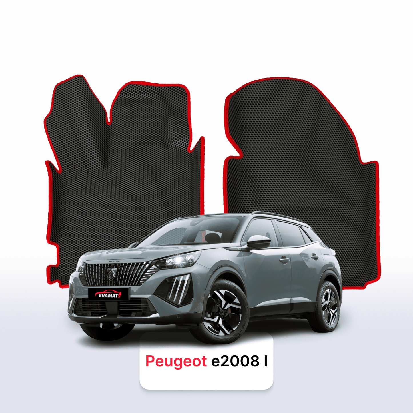 Autokoberce EVA pro Peugeot e2008 1 gen 2019-2028 r. SUV