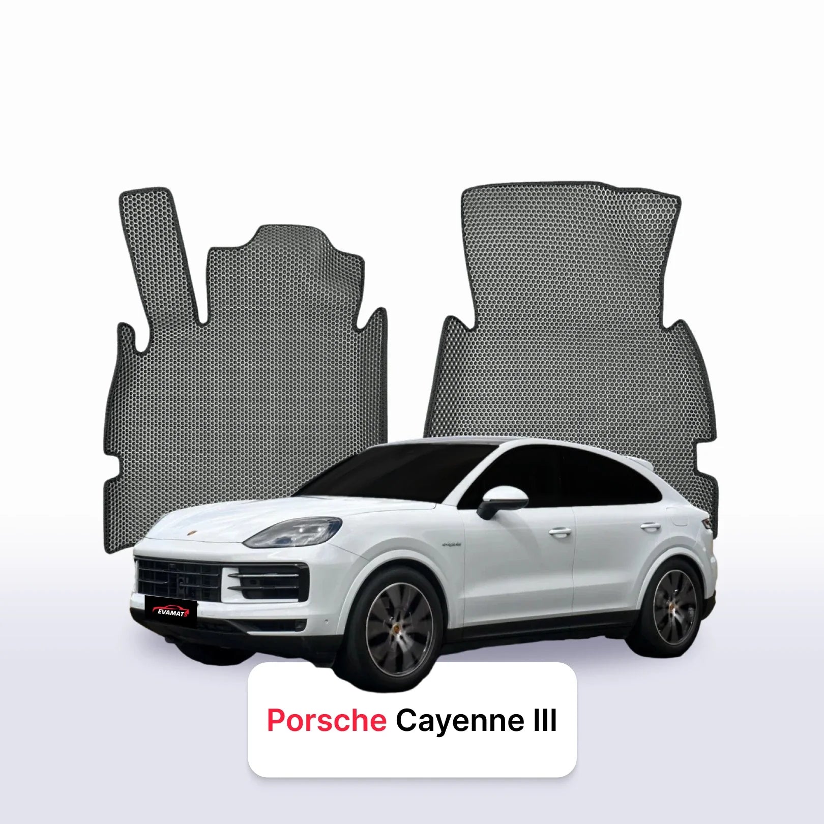 Autokoberce EVA pro Porsche Cayenne 3 gen 2017-2026 r. SUV KUPÉ