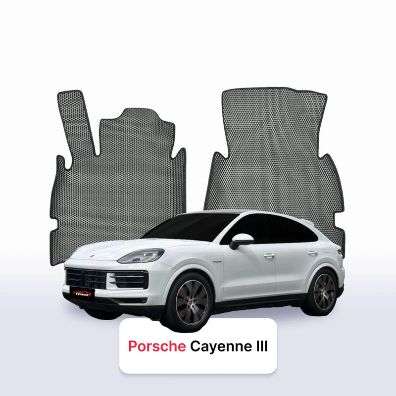 Autokoberce EVA pro Porsche Cayenne 3 gen 2017-2026 r. SUV KUPÉ