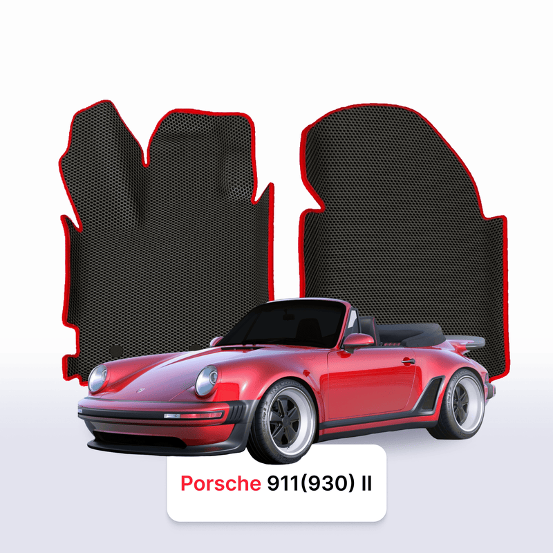 Autokoberce EVA pro Porsche 911(930) 2 gen 1973-1989 r. KABRIOLET