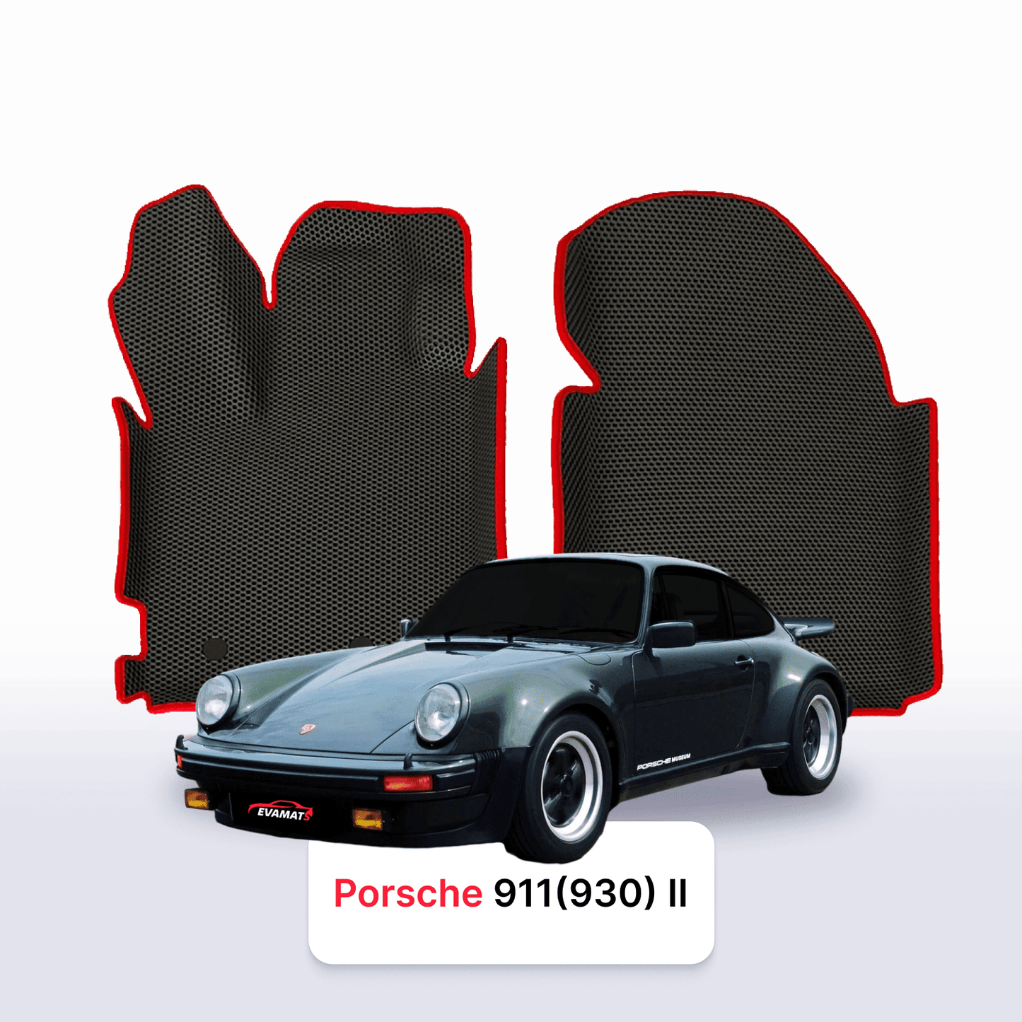 Autokoberce EVA pro Porsche 911(930) 2 gen 1973-1989 r. KUPÉ