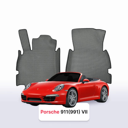 Autokoberce EVA pro Porsche 911(991) 7 gen 2011-2019 r. KABRIOLET