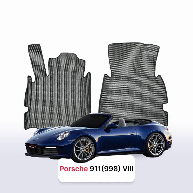 Autokoberce EVA pro Porsche 911(992) 8 gen 2018-2028 r. KABRIOLET
