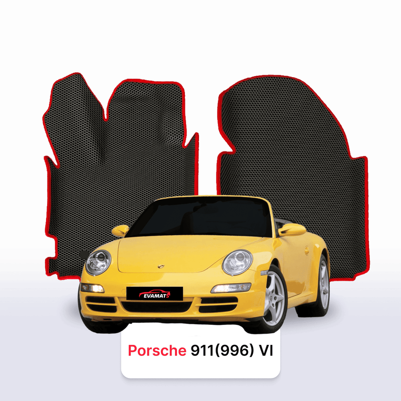 Autokoberce EVA pro Porsche 911(997) 6 gen 2004-2012 r. KABRIOLET