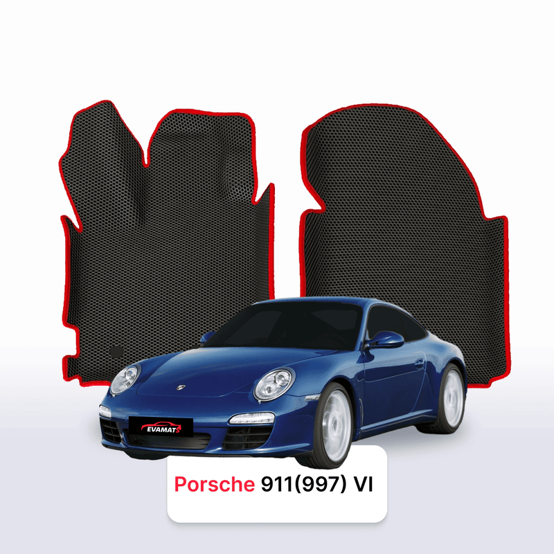 Autokoberce EVA pro Porsche 911(997) 6 gen 2004-2012 r. KUPÉ