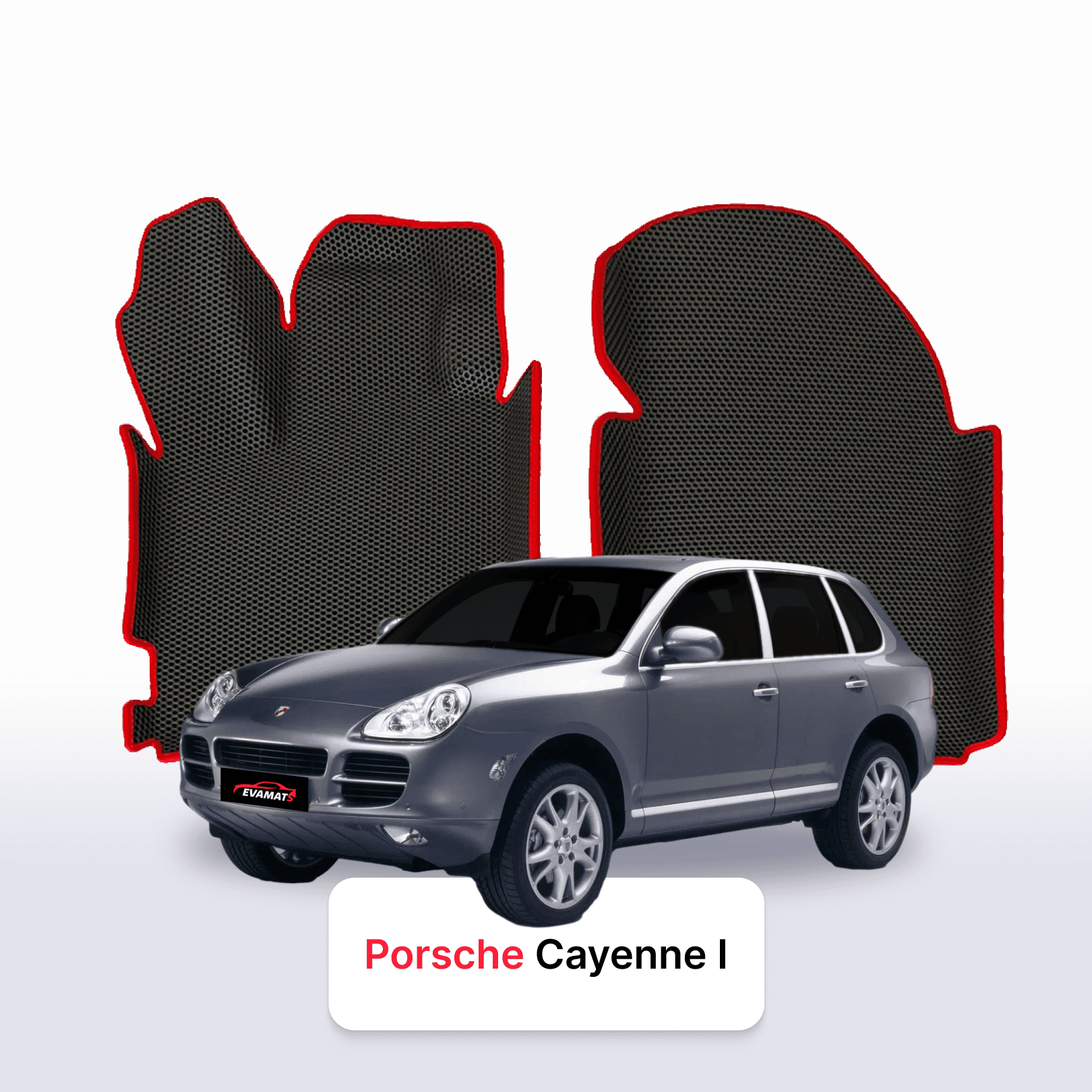 Autokoberce EVA pro Porsche Cayenne 1 gen 2001-2010 r. SUV