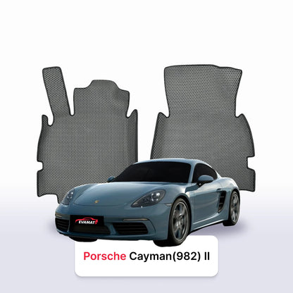 Autokoberce EVA pro Porsche Cayman 718 (981/982) 2 gen 2012-2025 r. KUPÉ