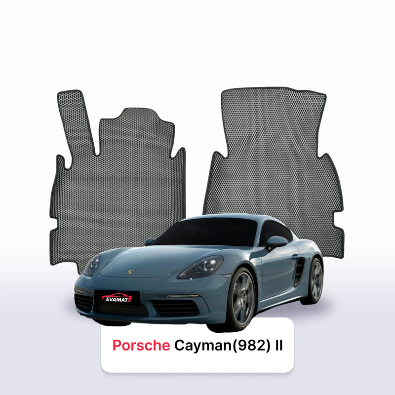 Autokoberce EVA pro Porsche Cayman 718 (981/982) 2 gen 2012-2025 r. KUPÉ