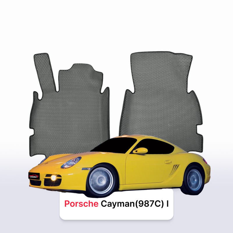 Autokoberce EVA pro Porsche Cayman (987C) 1 gen 2005-2012 r. KUPÉ