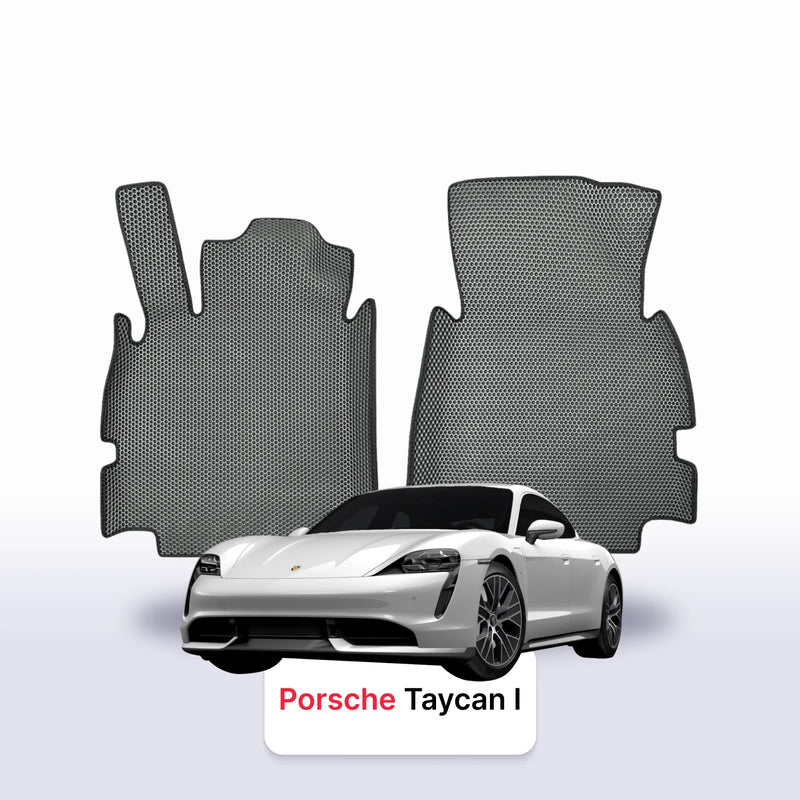 Autokoberce EVA pro Porsche Taycan(4S) 1 gen 2019-2028 r. Elektryczne KOMBI Cross Turismo