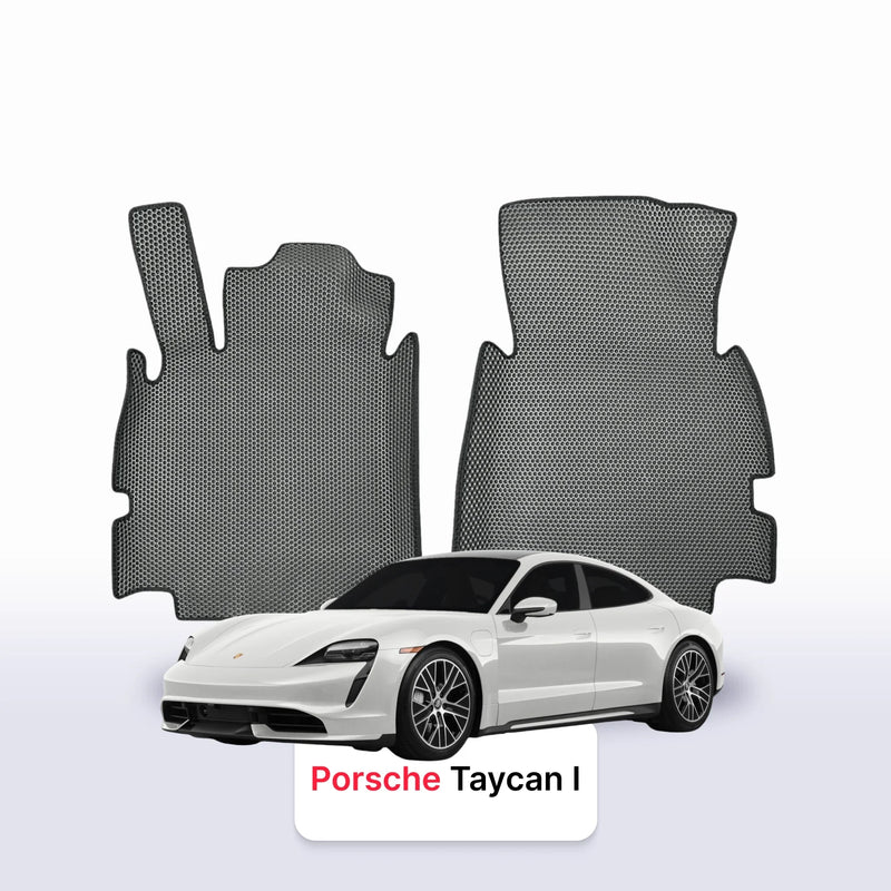 Autokoberce EVA pro Porsche Taycan(4S) 1 gen 2019-2028 r. Elektryczne KOMBI Sport Turismo