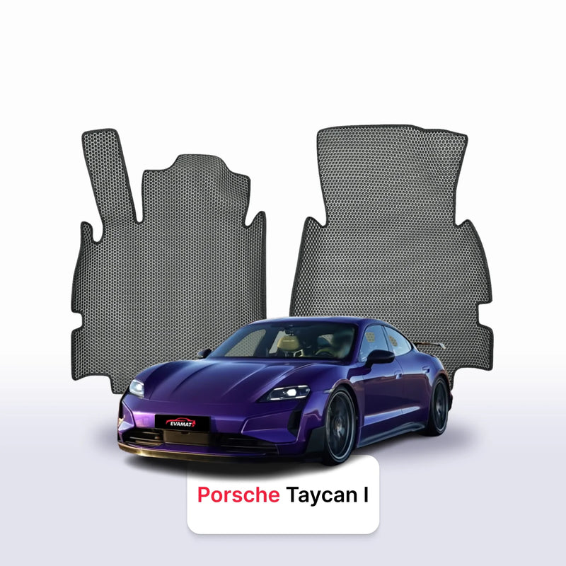 Autokoberce EVA pro Porsche Taycan 1 gen 2019-2028 r. Elektro Sedan Turbo GT