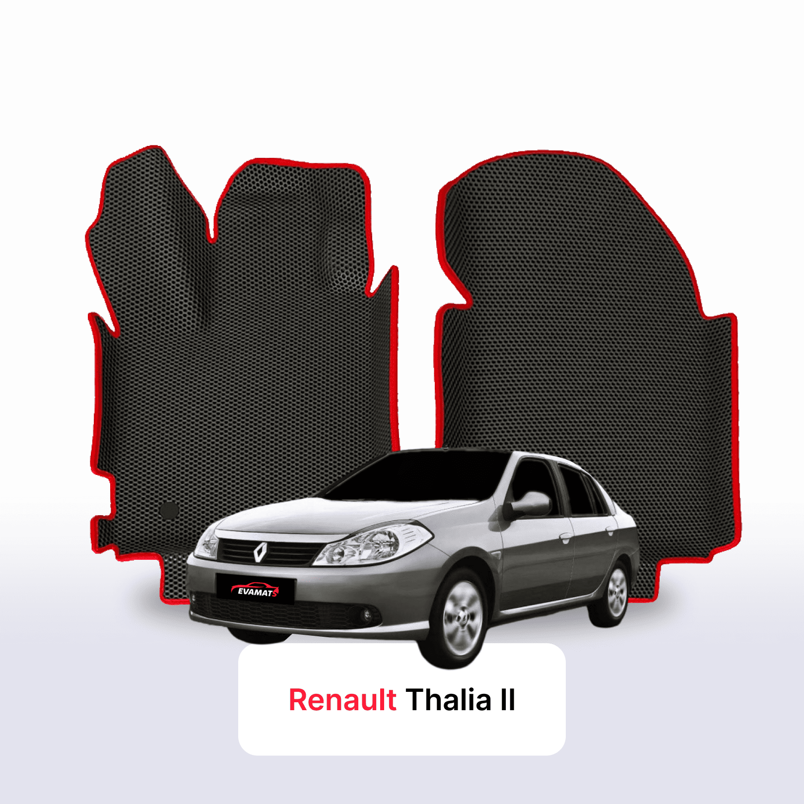 Autokoberce EVA pro Renault Thalia 2 gen 2008-2012 r. SEDAN