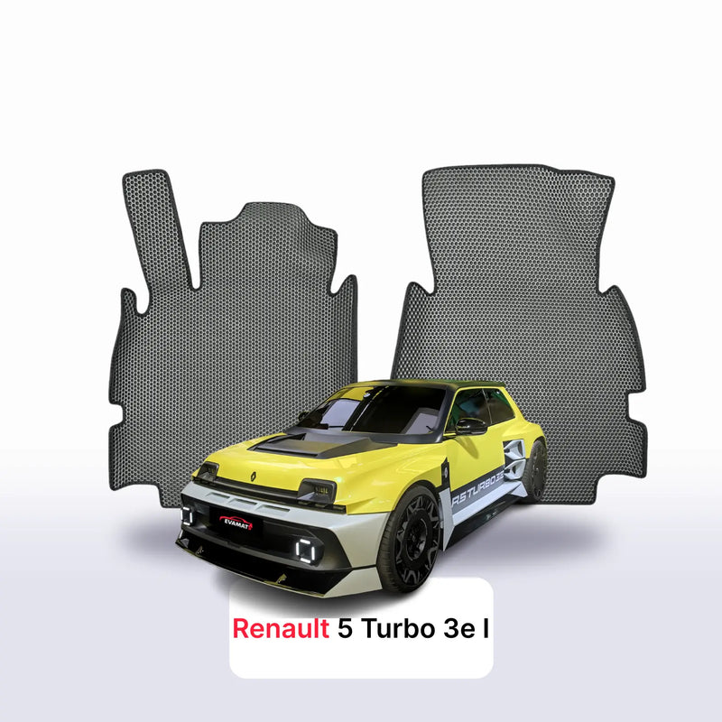 Autokoberce EVA pro Renault 5 Turbo 3e 1 gen 2024-2028 r. HATCHBACK 3 dveře