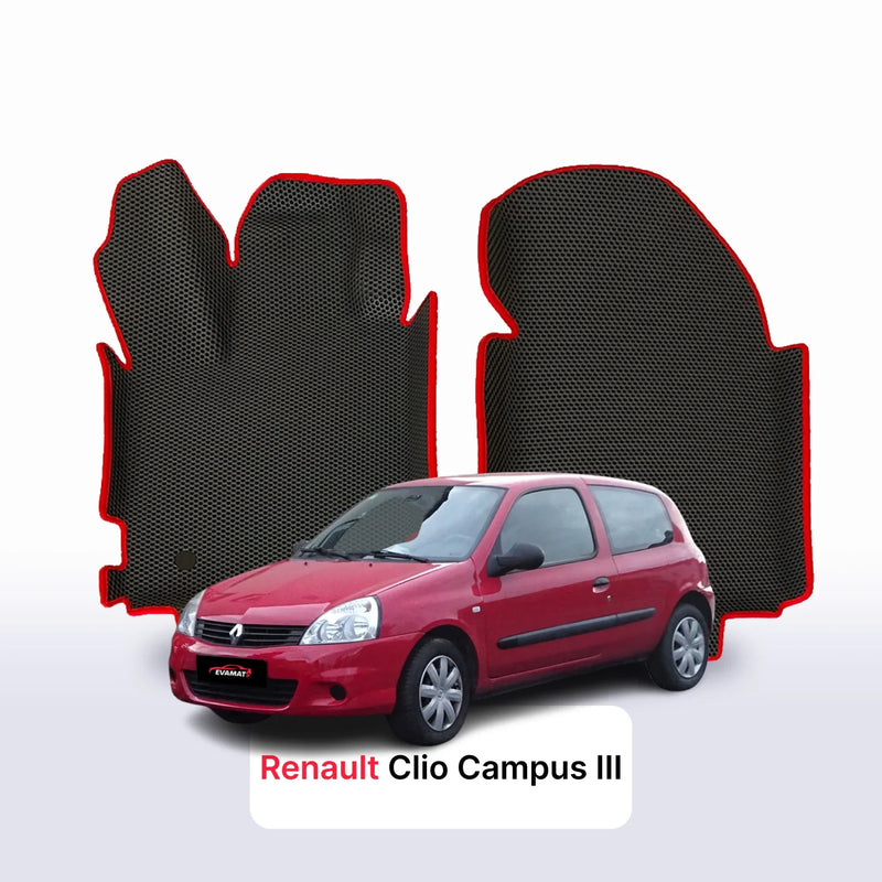 Autokoberce EVA pro Renault Clio Campus 3 gen 2005-2012 r. HATCHBACK 3 dveře