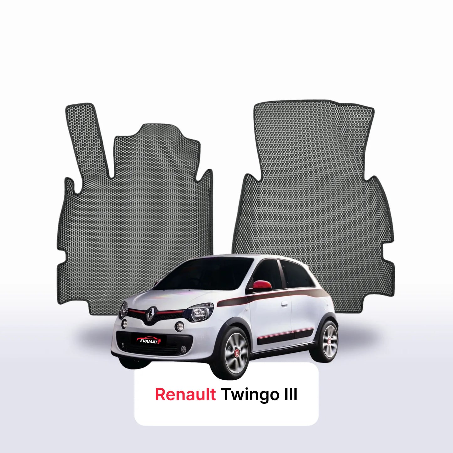 Autokoberce EVA pro Renault Twingo 3 gen 2014-2025 r. HATCHBACK 3 dveře