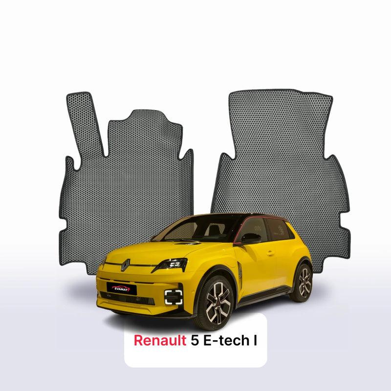 Autokoberce EVA pro Renault 5 E-tech 1 gen 2024-2028 r. HATCHBACK 5 dveří