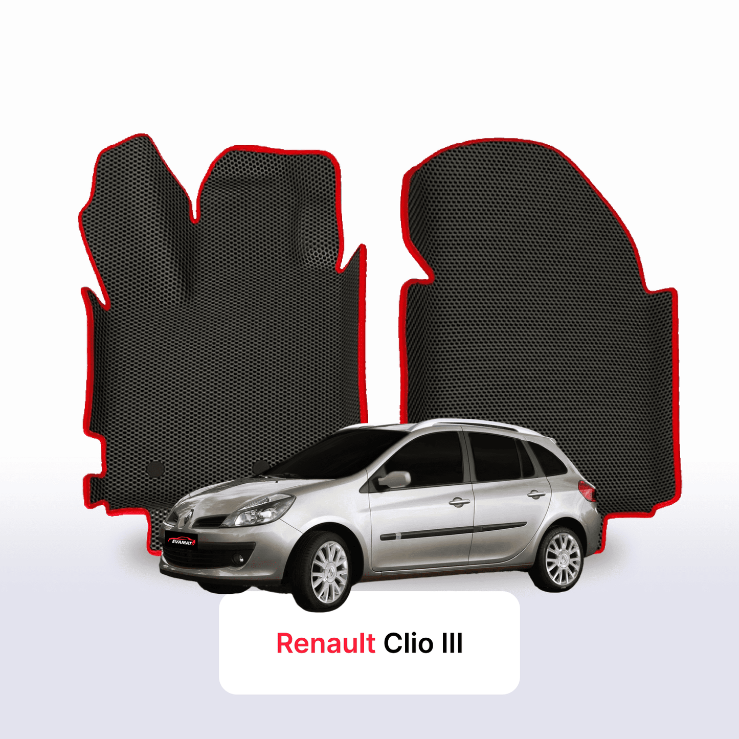 Autokoberce EVA pro Renault Clio 3 gen 2005-2014 r. KOMBI