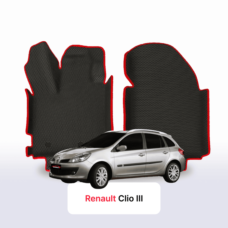 Autokoberce EVA pro Renault Clio 3 gen 2005-2014 r. KOMBI