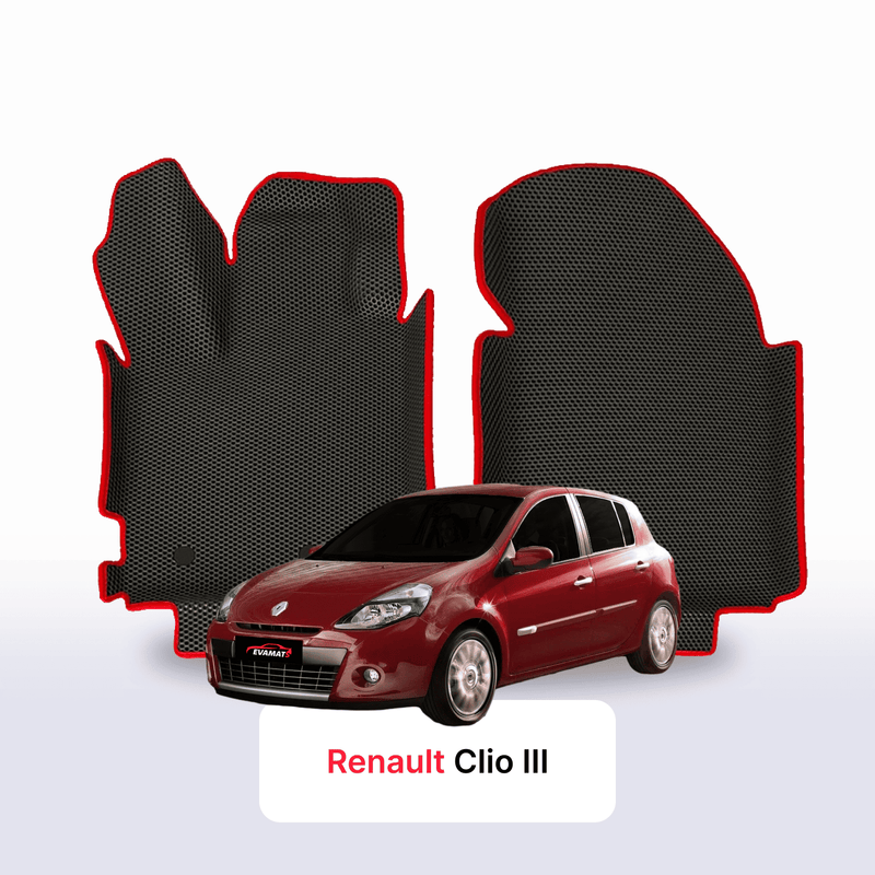 Autokoberce EVA pro Renault Clio 3 gen 2005-2014 r.  HATCHBACK 5 dveří