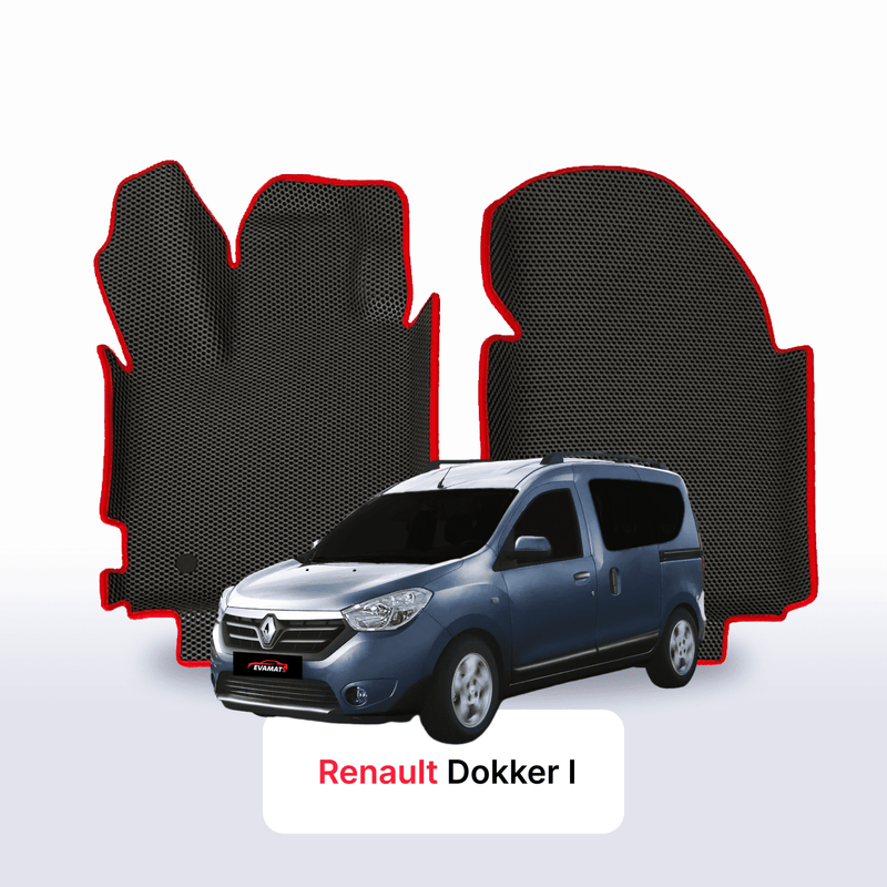 Autokoberce EVA pro Renault Dokker 1 gen 2012-2023 r. MINIVAN