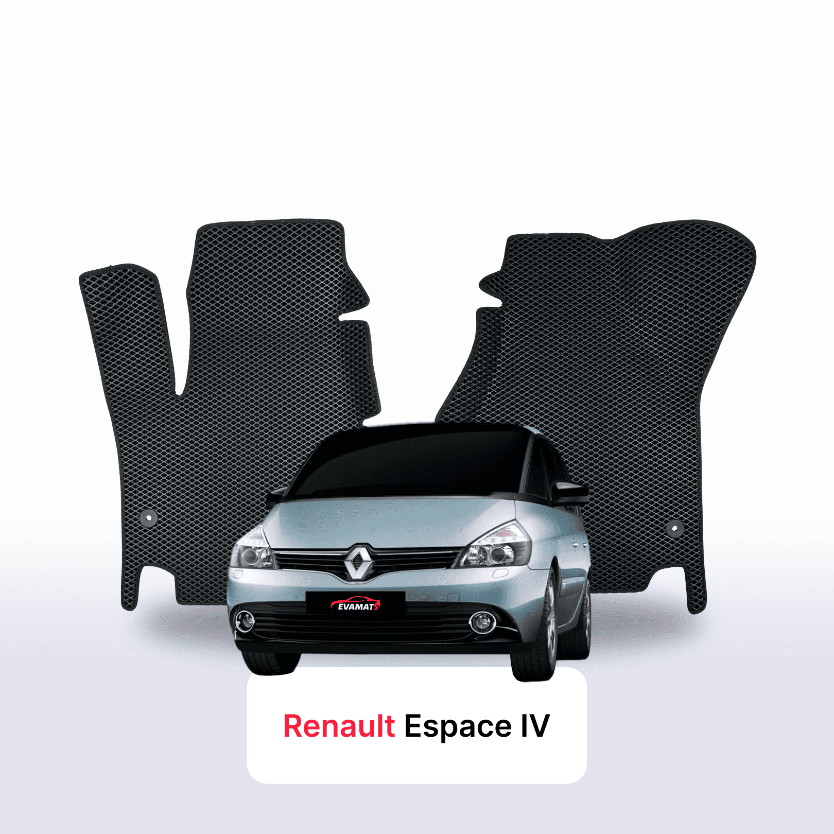 Autokoberce EVA pro Renault Espace 4 gen 2002-2014 r. MINIVAN