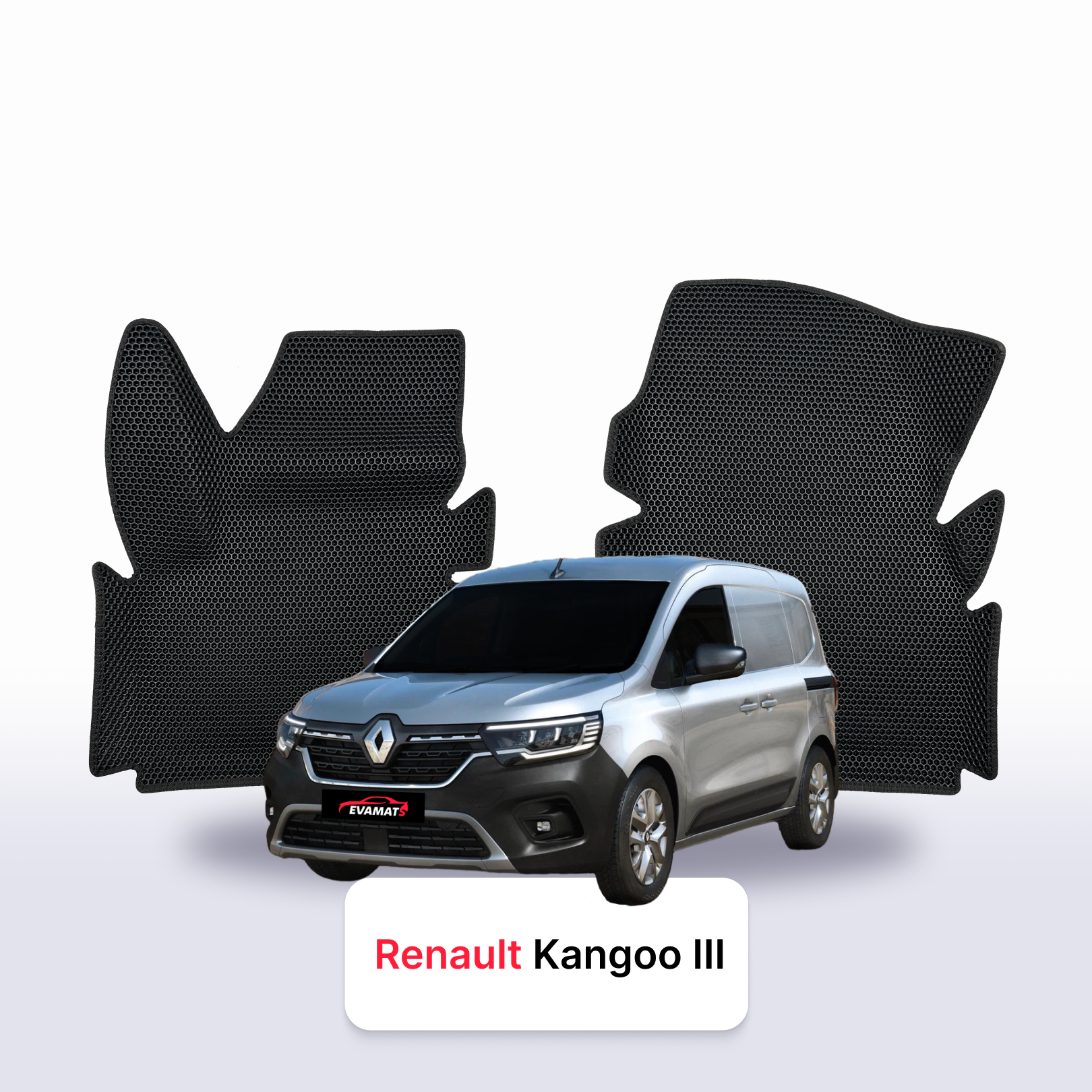 Autokoberce EVA pro Renault Kangoo 3 gen 2021-2028 r. DODÁVKA