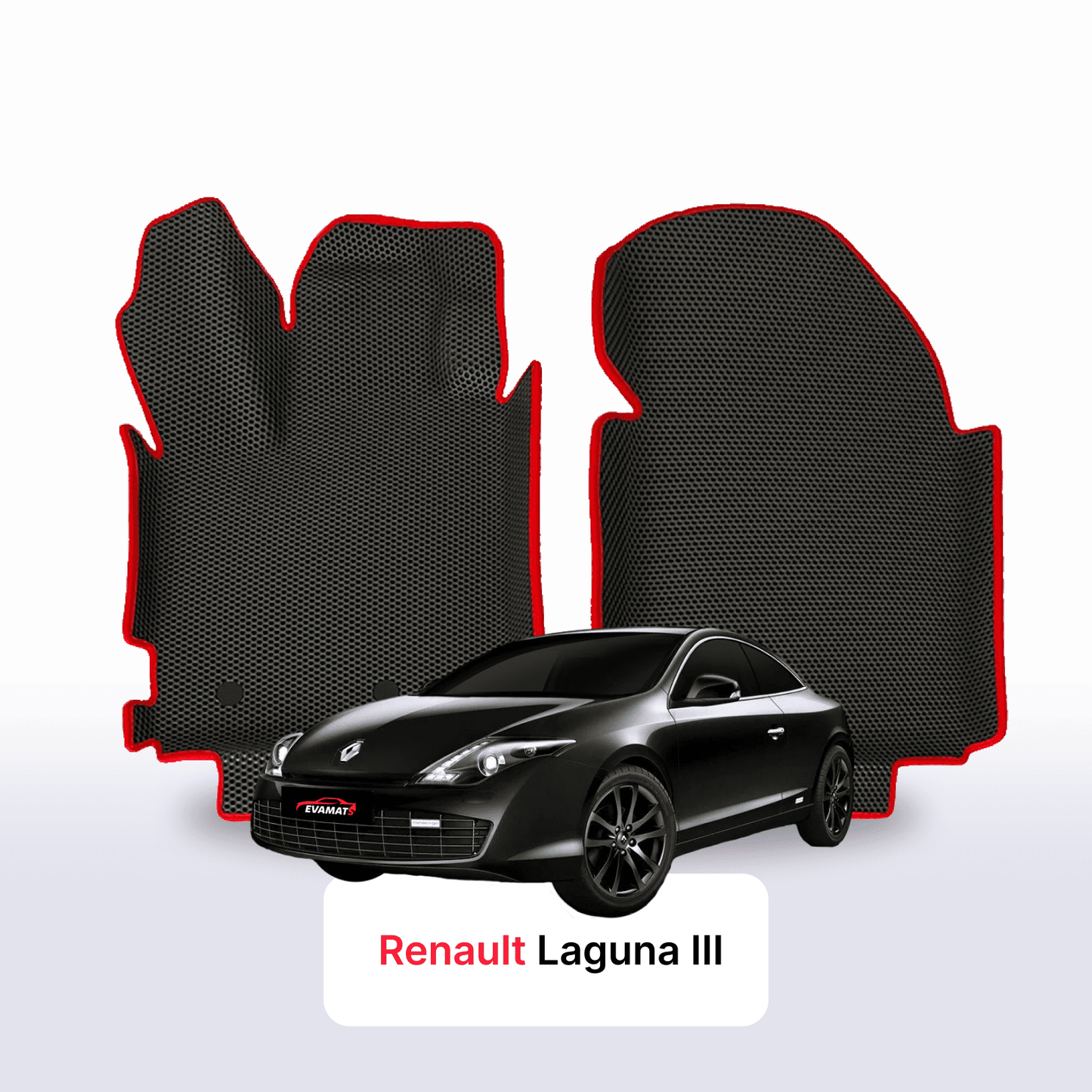 Autokoberce EVA pro Renault Laguna 3 gen 2007-2015 r. KUPÉ