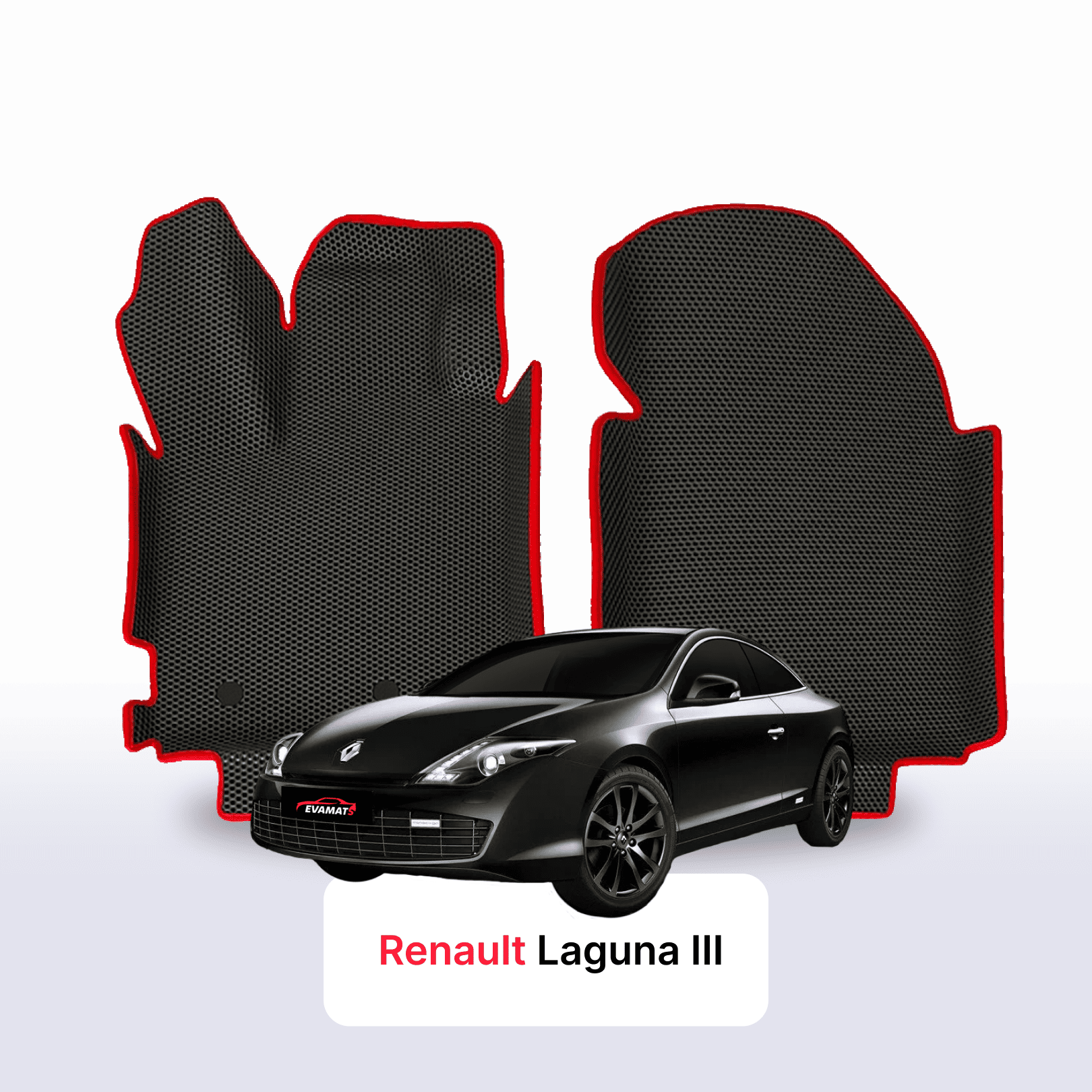 Autokoberce EVA pro Renault Laguna 3 gen 2007-2015 r. KUPÉ