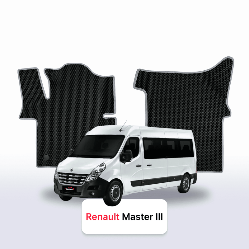Autokoberce EVA pro Renault Master pre-facelift 3 gen 2010-2019 r. MINIVAN