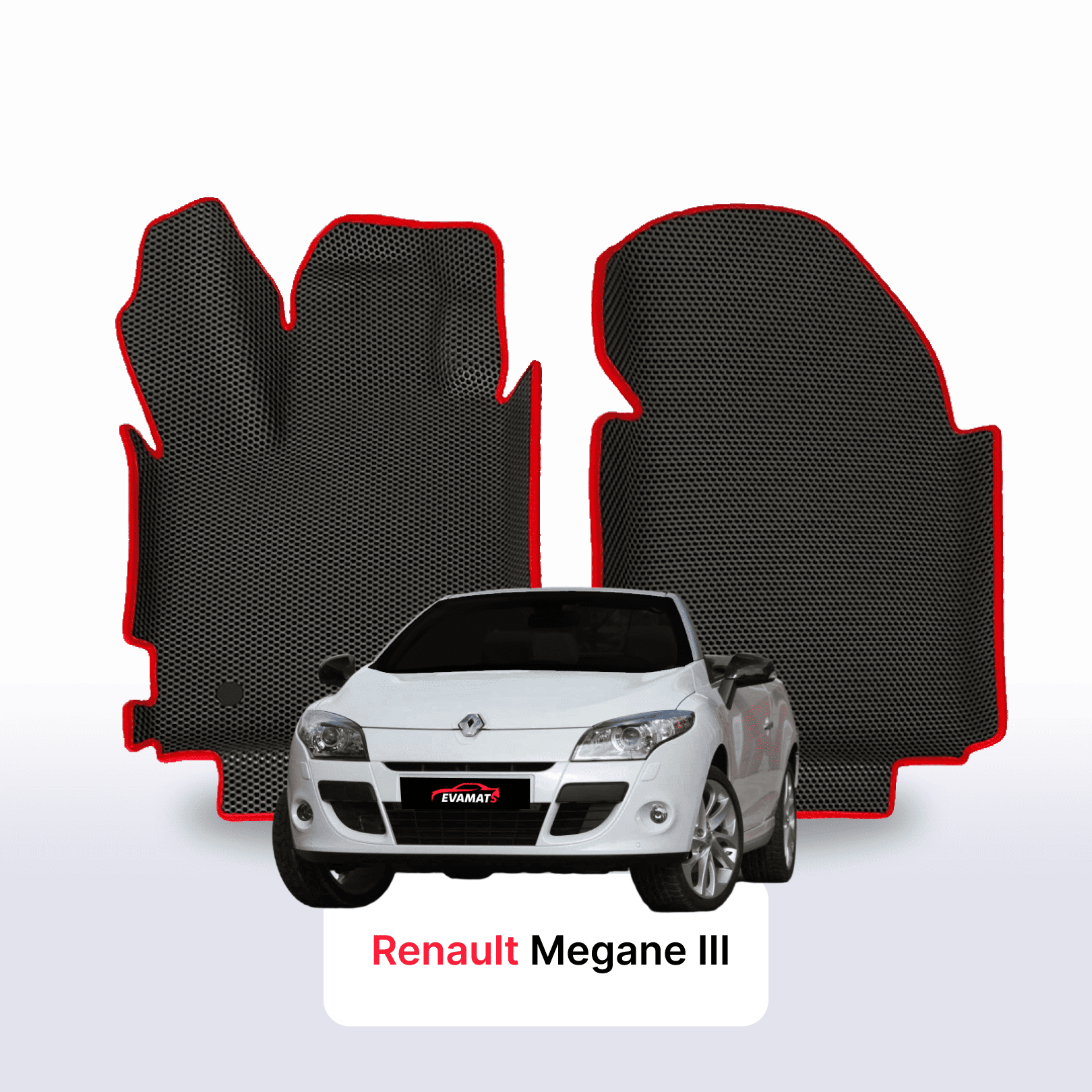 Autokoberce EVA pro Renault Megane 3 gen 2008-2016 r. KABRIOLET
