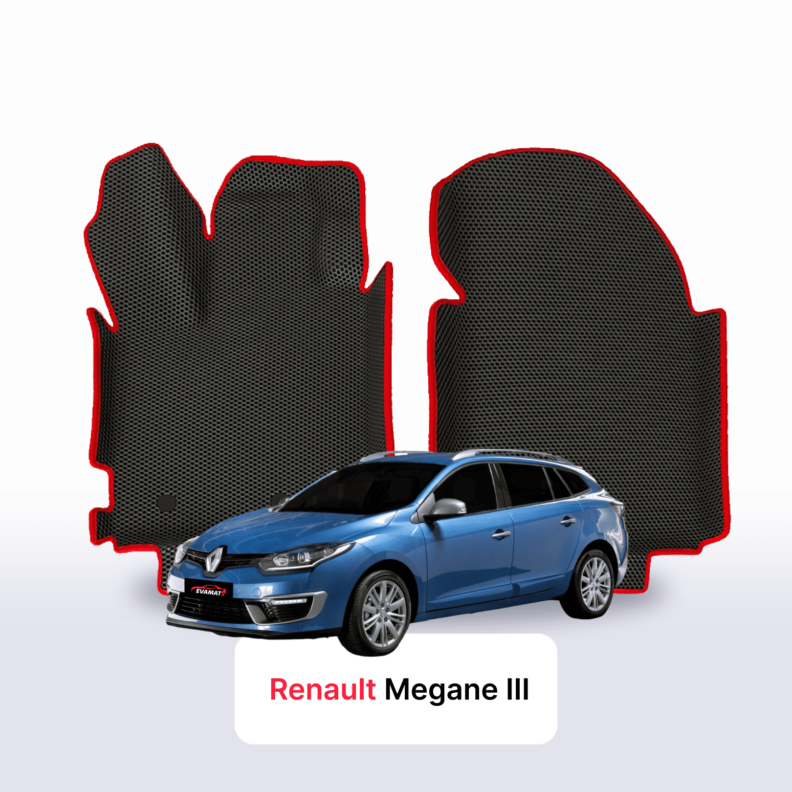 Autokoberce EVA pro Renault Megane 3 gen 2008-2016 r. KOMBI