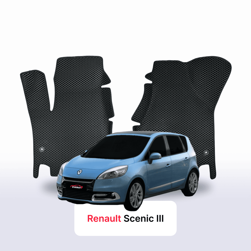 Autokoberce EVA pro Renault Scenic 3 gen 2009-2016 r. MINIVAN