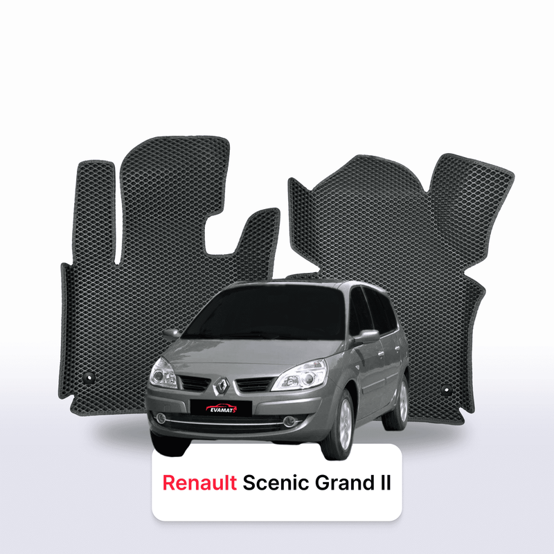 Autokoberce EVA pro Renault Scenic Grand 2 gen 2003-2009 r. MINIVAN